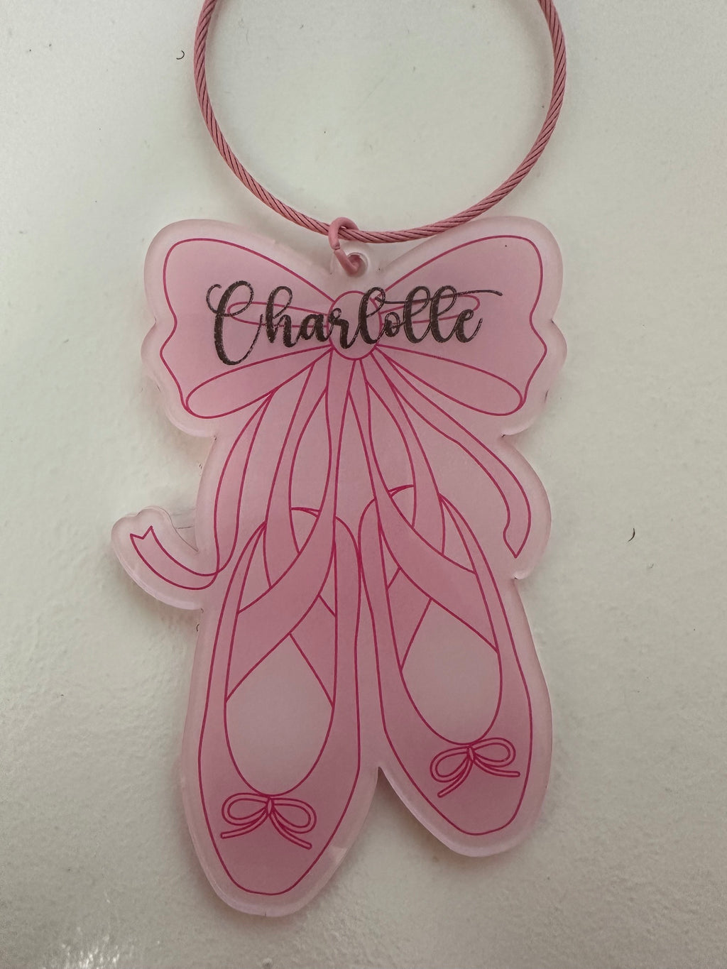 Ballet Shoes Bag Tag