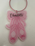 Ballet Shoes Bag Tag