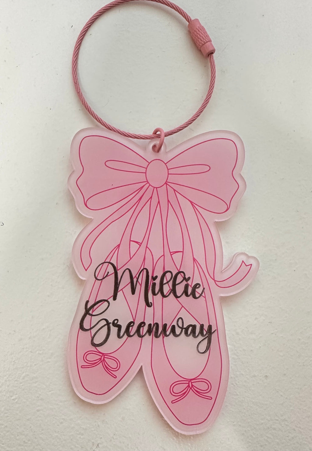 Ballet Shoes Bag Tag