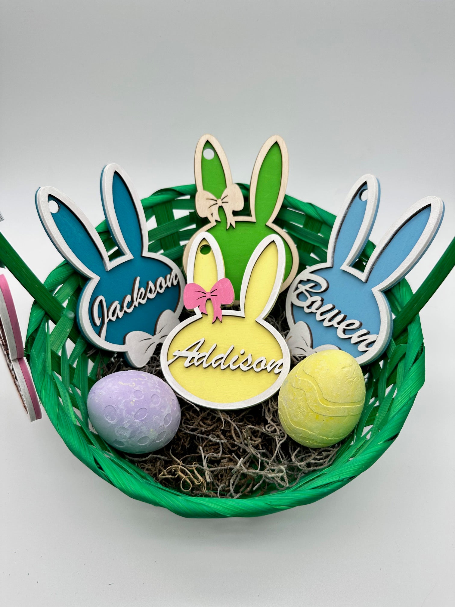 Easter Bunny Name Tag