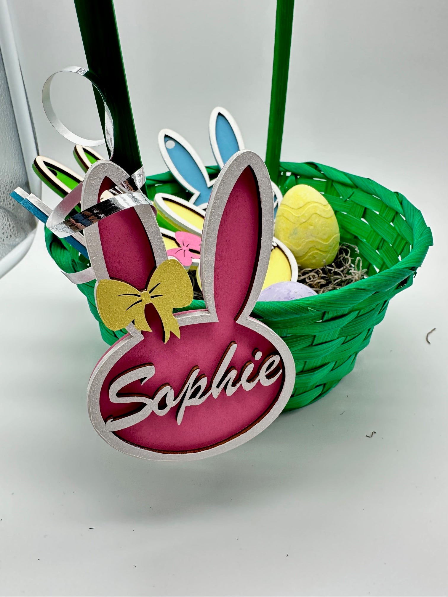 Easter Bunny Name Tag