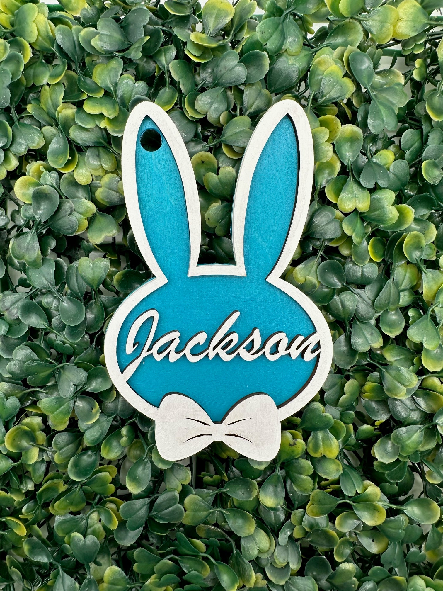 Easter Bunny Name Tag