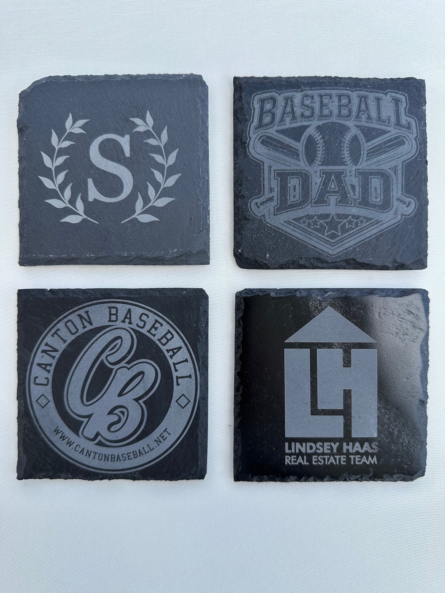Slate Coasters - Set of 4