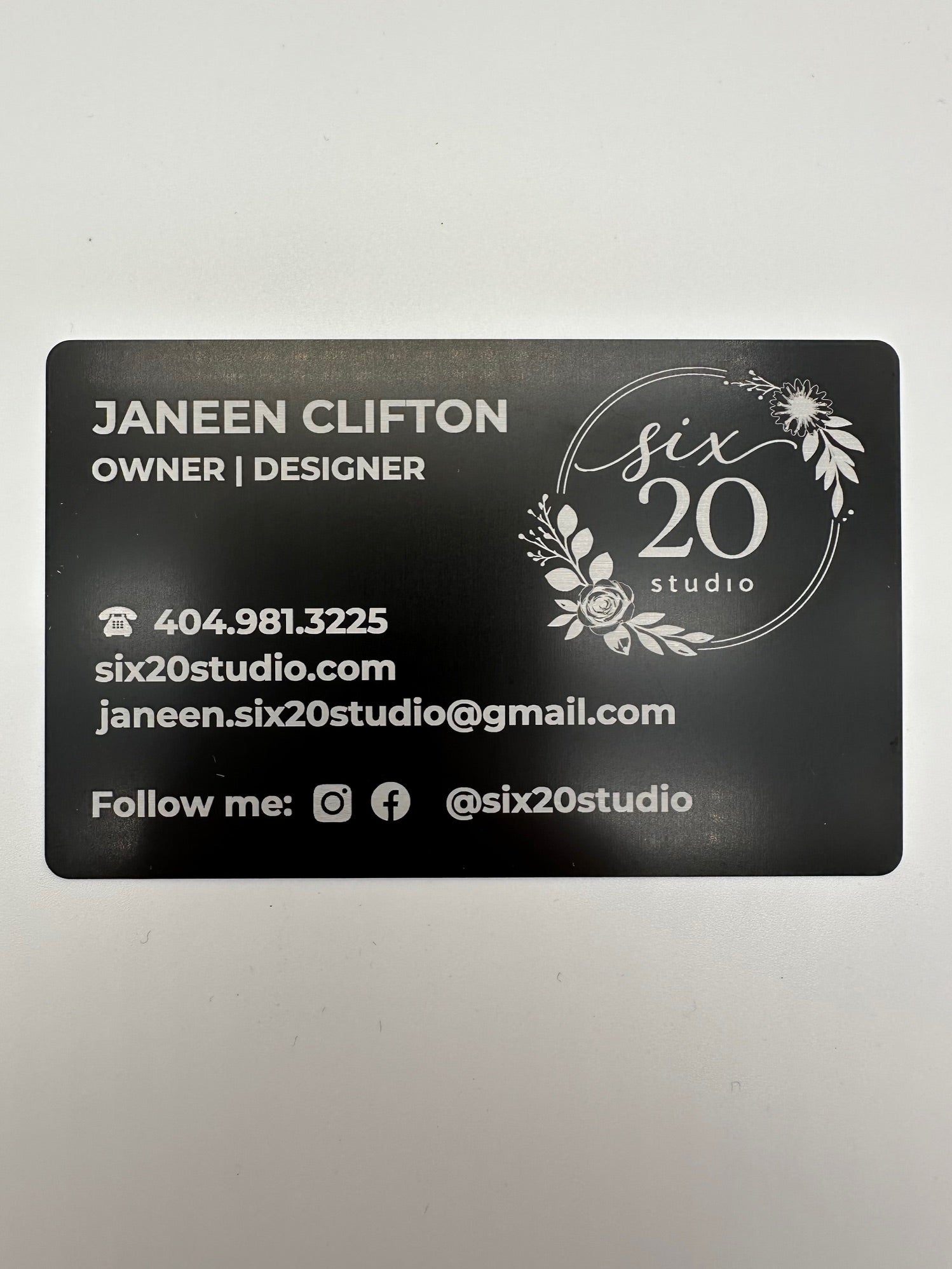 Metal Business Cards